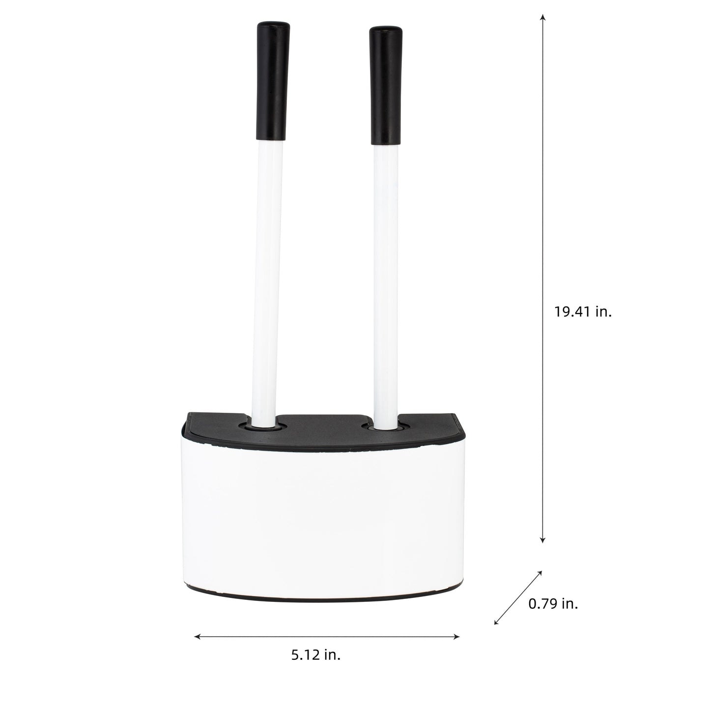 Bath Bliss 2-in-1 Toilet Brush and Plunger Set