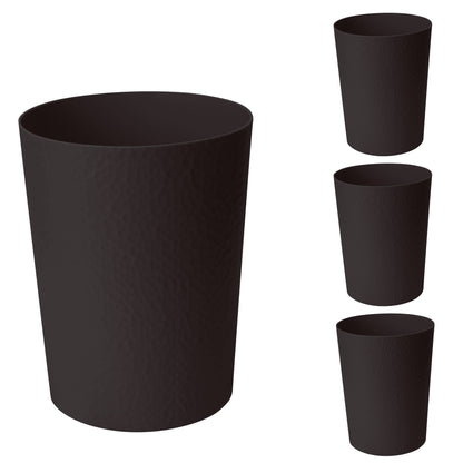 Bath Bliss Hammered Textured Trash Can