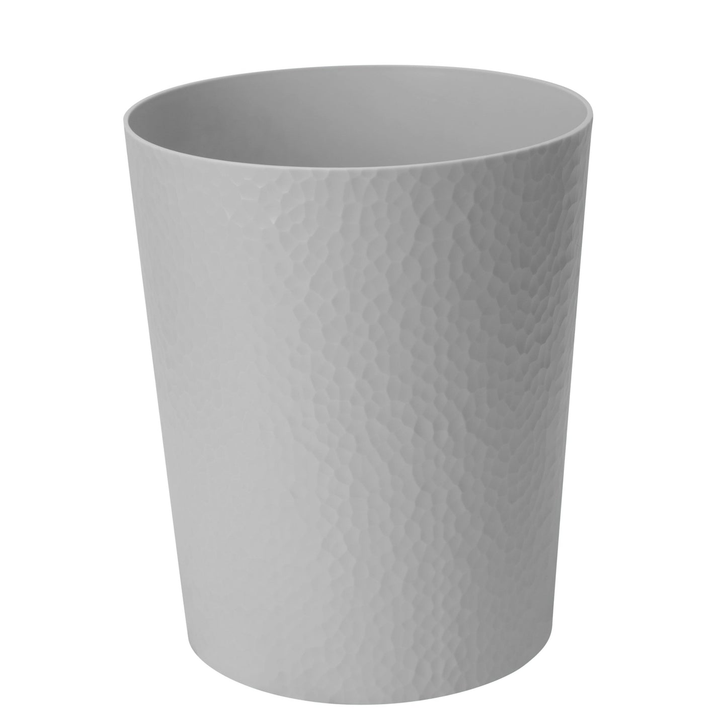 Bath Bliss Hammered Textured Trash Can
