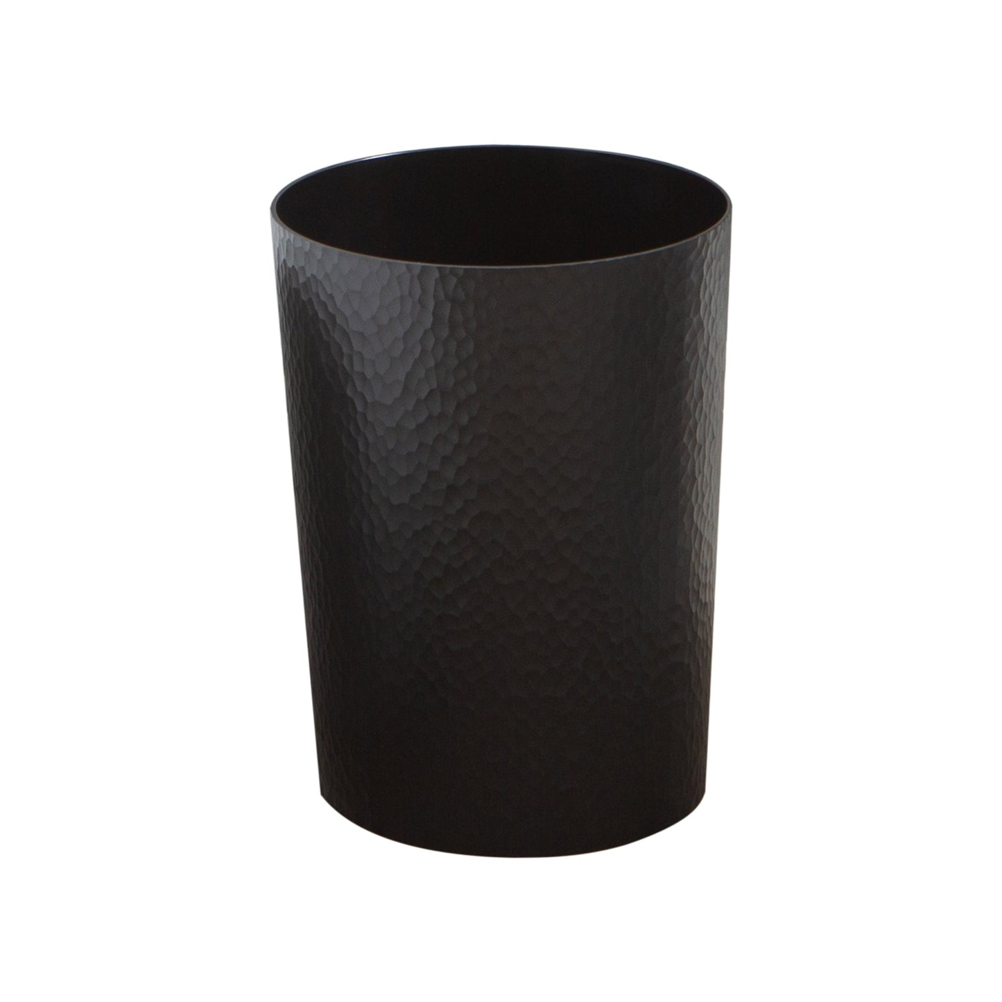Bath Bliss Hammered Textured Trash Can