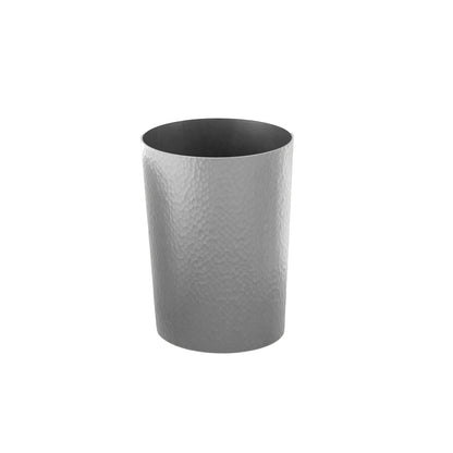 Bath Bliss Hammered Textured Trash Can