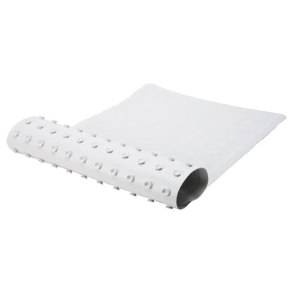 Bath Bliss Large Bath Mat in White