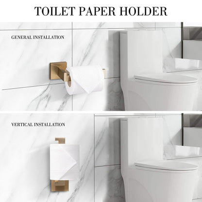 Bathlet 5-Piece Bath Hardware Set in Stainless Steel