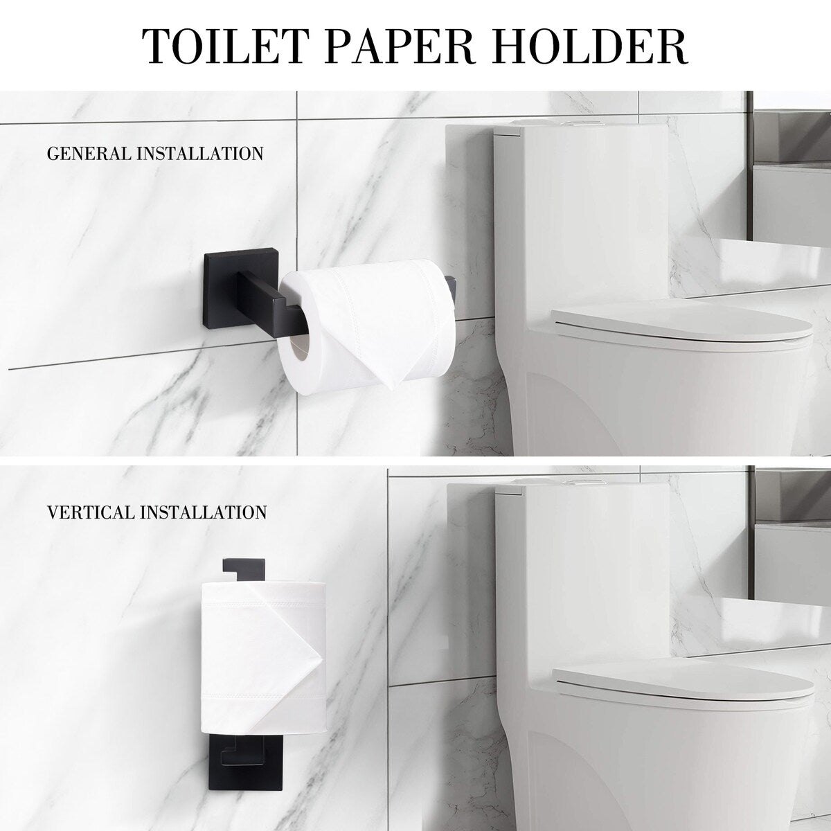 Bathlet 5-Piece Bath Hardware Set in Stainless Steel