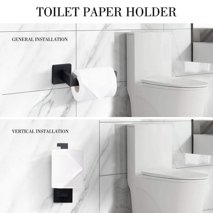 Bathlet 5-Piece Bath Hardware Set in Stainless Steel