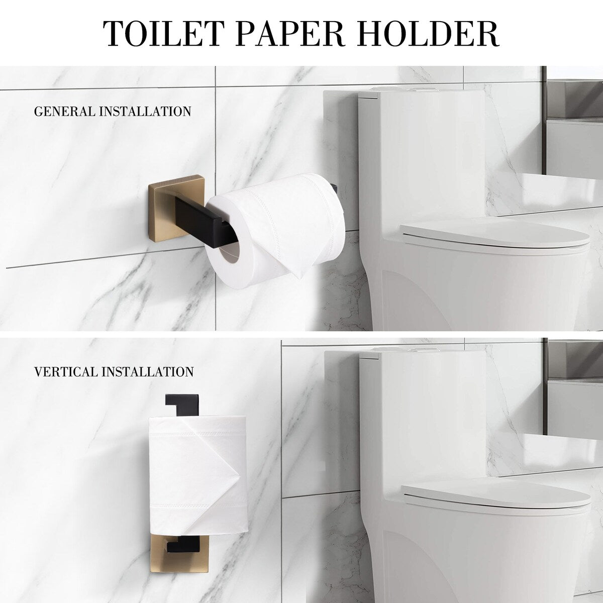 Bathlet 5-Piece Bath Hardware Set in Stainless Steel