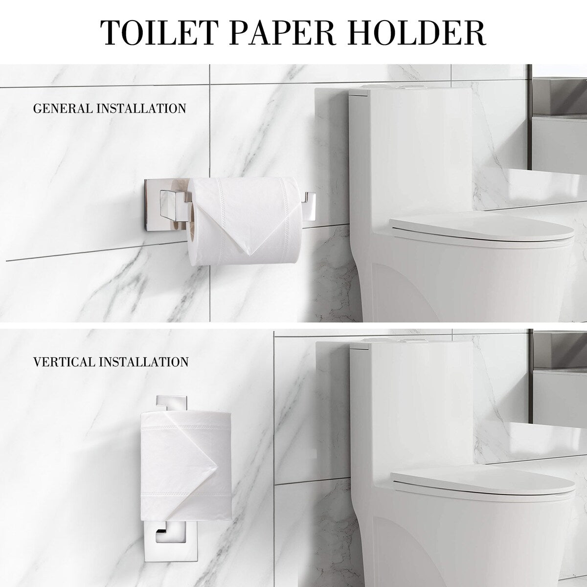 Bathlet 5-Piece Bath Hardware Set in Stainless Steel