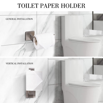 Bathlet 5-Piece Bath Hardware Set in Stainless Steel