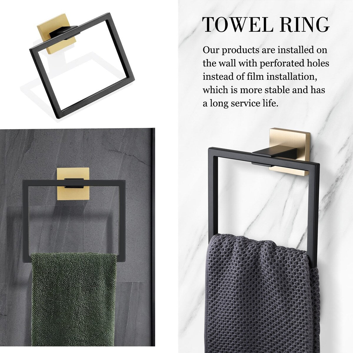 Bathlet 5-Piece Bath Hardware Set in Stainless Steel