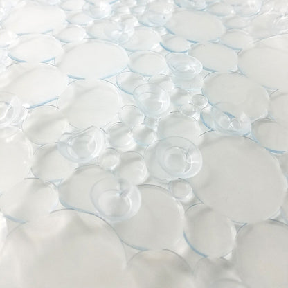 Bubbles Non-Slip Oval Bathtub Mat 28 L x 15 W