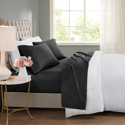 Beautyrest 600 Thread Count Cooling Cotton Blend 4 PC Sheet Set