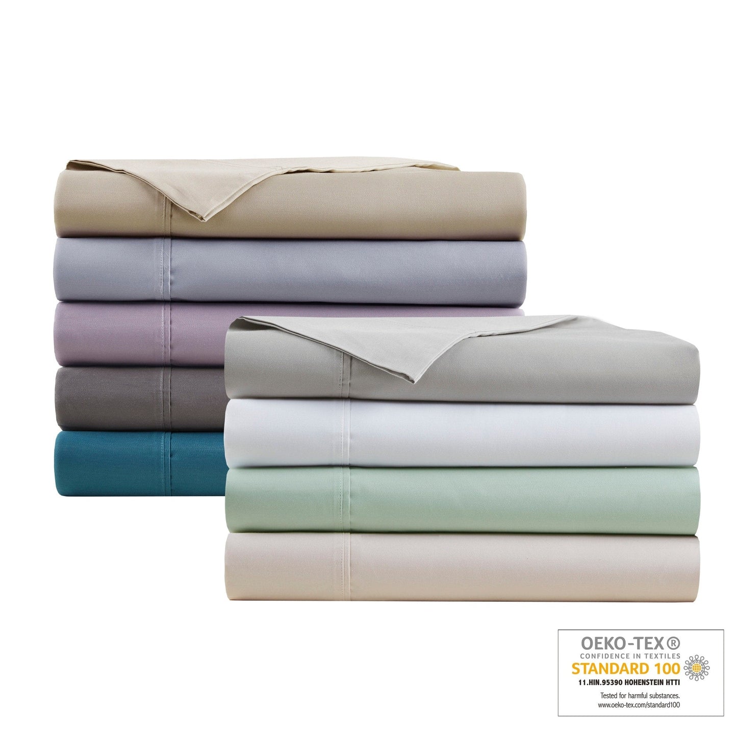 Beautyrest 600 Thread Count Cooling Cotton Blend 4 PC Sheet Set