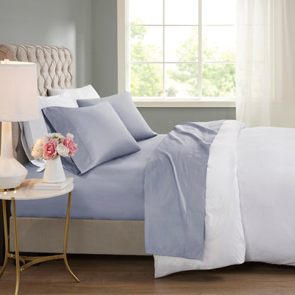 Beautyrest 600 Thread Count Cooling Cotton Blend 4 PC Sheet Set