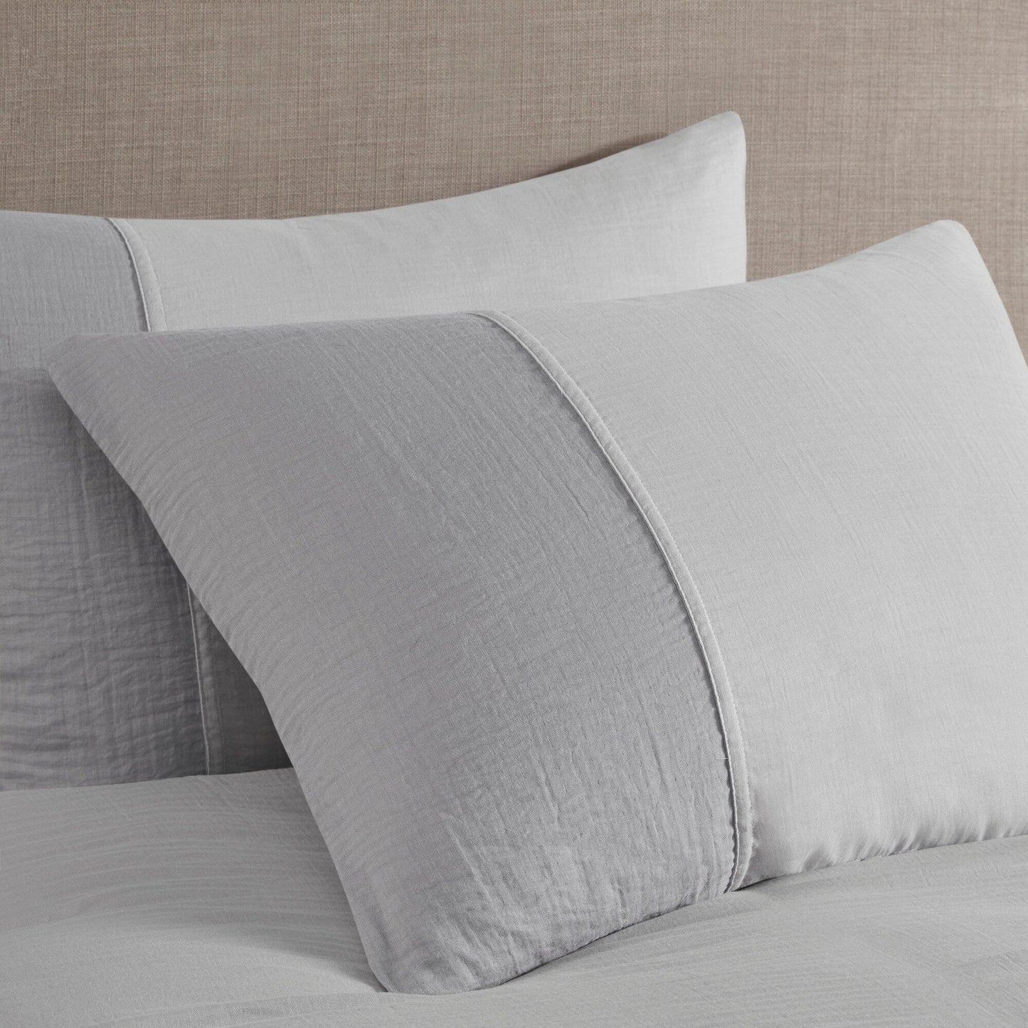 Beautyrest Miro 3 Piece Gauze Oversized Duvet Cover Set (Insert Excluded)