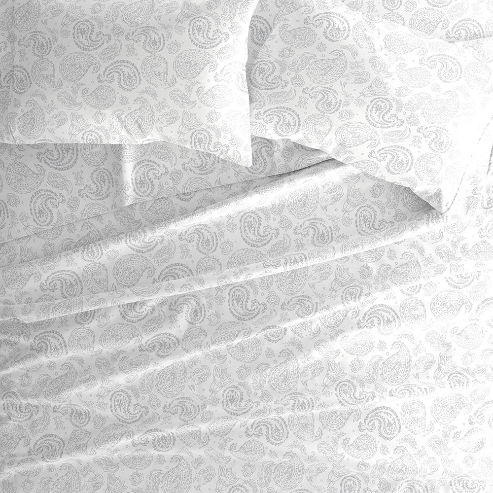 Becky Cameron Double Brushed Printed 4pc Deep Pocket Bedsheet Sets