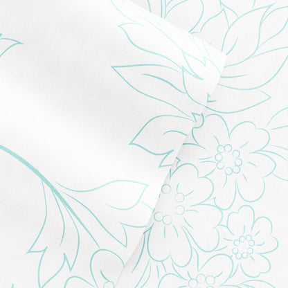 Becky Cameron Double Brushed Printed 4pc Deep Pocket Bedsheet Sets