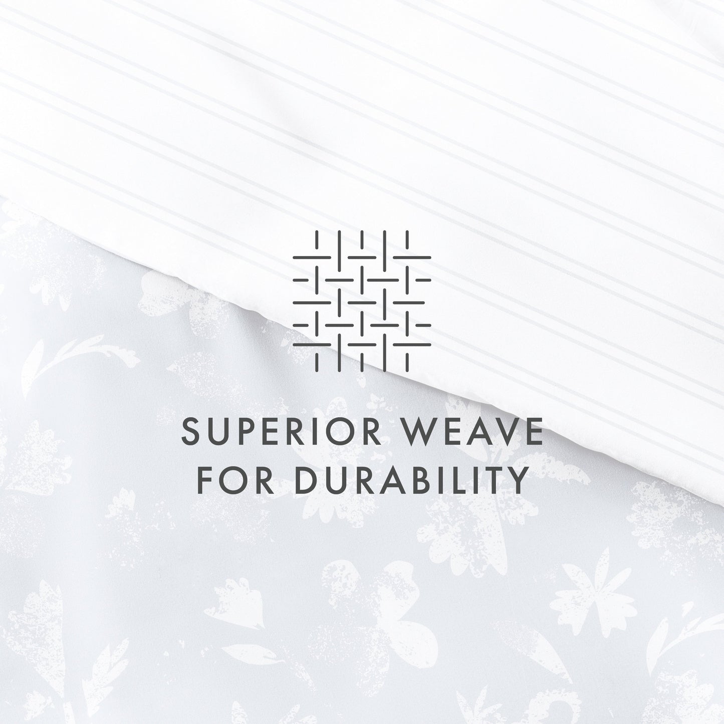 Becky Cameron Oversized Country Home 3 Piece Reversible Duvet Cover Set