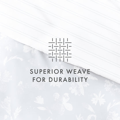 Becky Cameron Oversized Country Home 3 Piece Reversible Duvet Cover Set