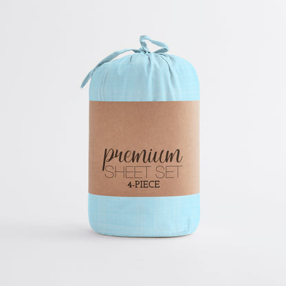 Becky Cameron Printed 4 Piece Deep Pocket Bed Sheets Set