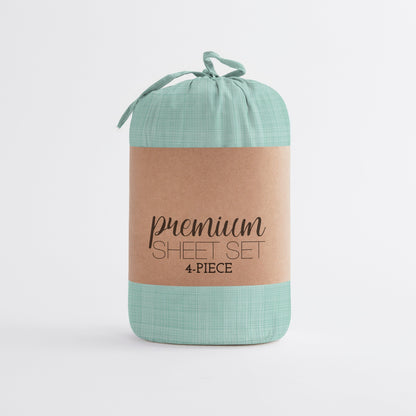 Becky Cameron Printed 4 Piece Deep Pocket Bed Sheets Set