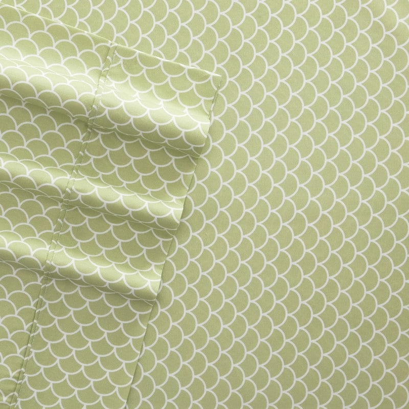 Becky Cameron Ultra Soft Printed 4 Piece Deep Pocket Bed Sheet Set