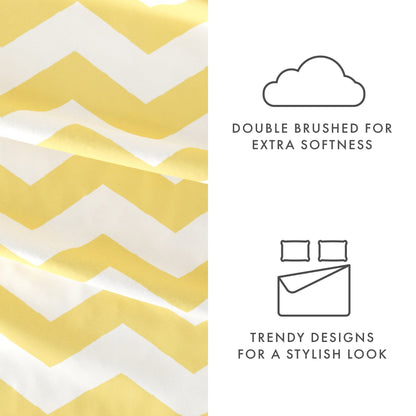 Becky Cameron Ultra Soft Printed 4 Piece Deep Pocket Bed Sheet Set