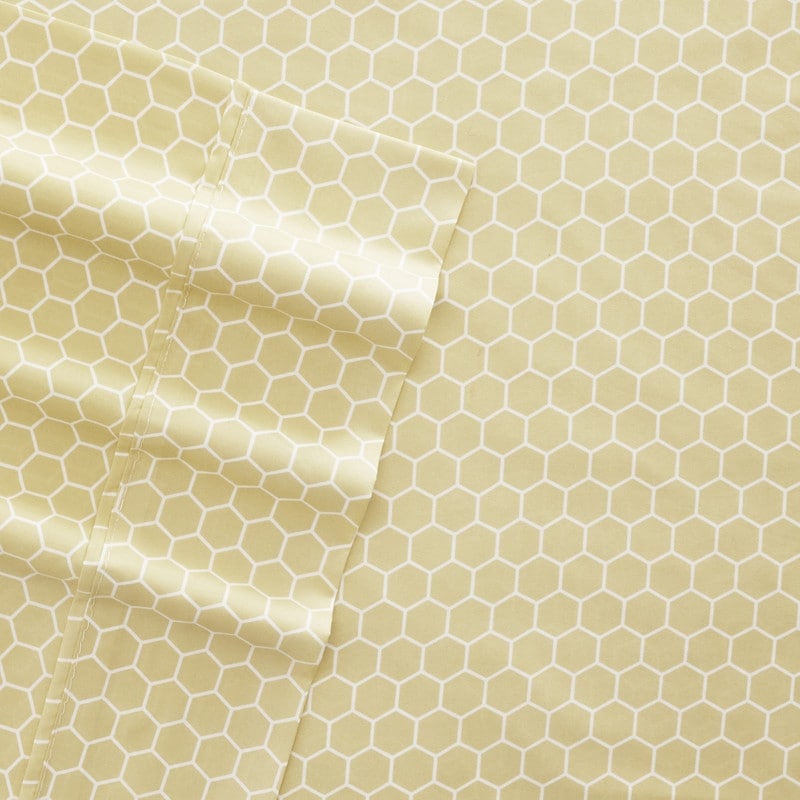 Becky Cameron Ultra Soft Printed 4-piece Deep Pocket Bed Sheet Set