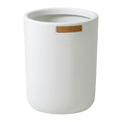 Beringer Wastebasket - White