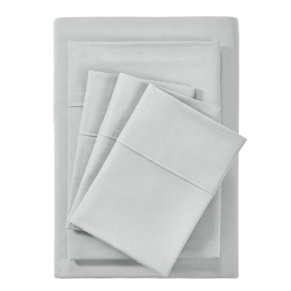 Bibb Home 2000 Count 6-Piece Rayon from Bamboo Sheet Set