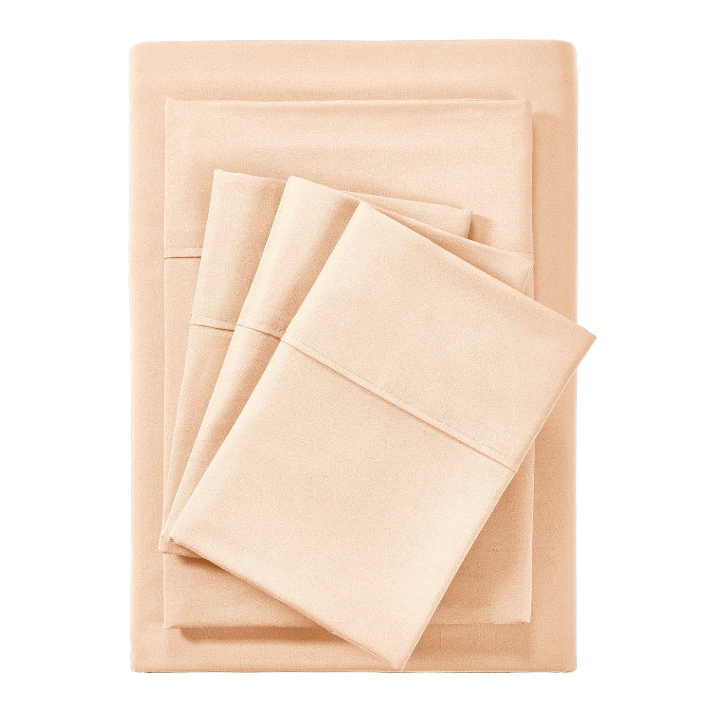 Bibb Home 2000 Count 6-Piece Rayon from Bamboo Sheet Set