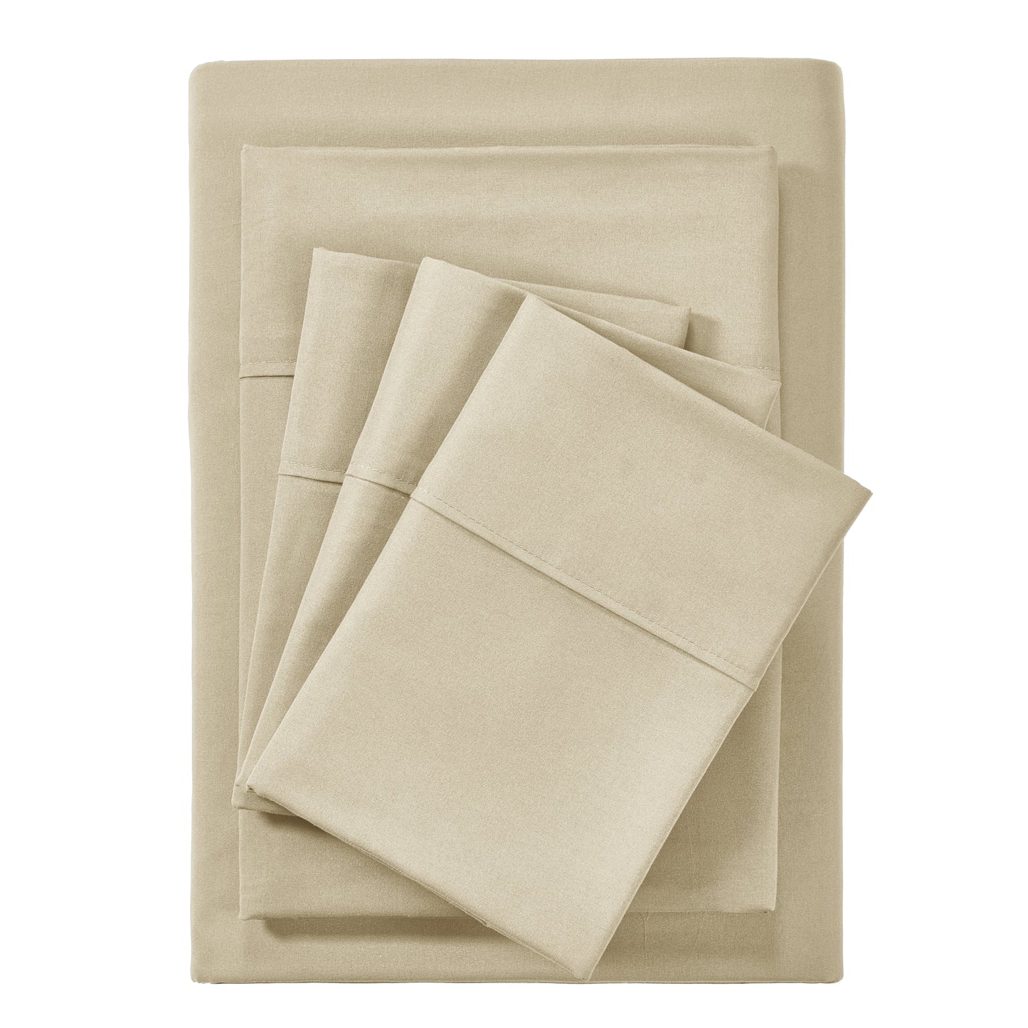 Bibb Home 2000 Count 6-Piece Rayon from Bamboo Sheet Set