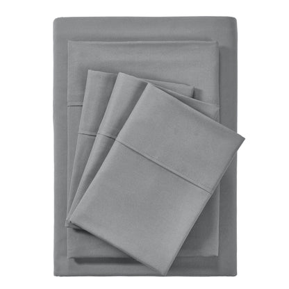 Bibb Home 2000 Count 6-Piece Rayon from Bamboo Sheet Set