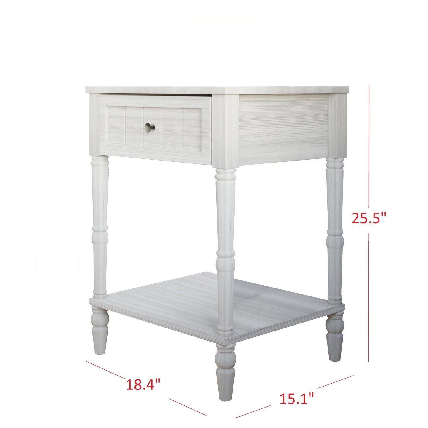 Billy Upholstered Panel Bed with 2 Nightstand