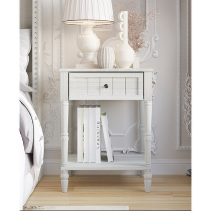 Billy Upholstered Panel Bed with 2 Nightstand