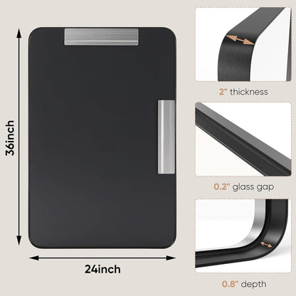 Modern Metal Frame Wall Mounted Bathroom Vanity Mirror with 5-year warranty