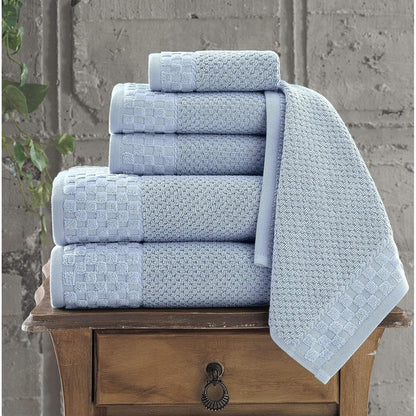 Boston Towel Collection Turkish Cotton Luxury and Soft 2 Large Bath Towels, 2 Washcloths and 2 Hand Towels (Set of 6)