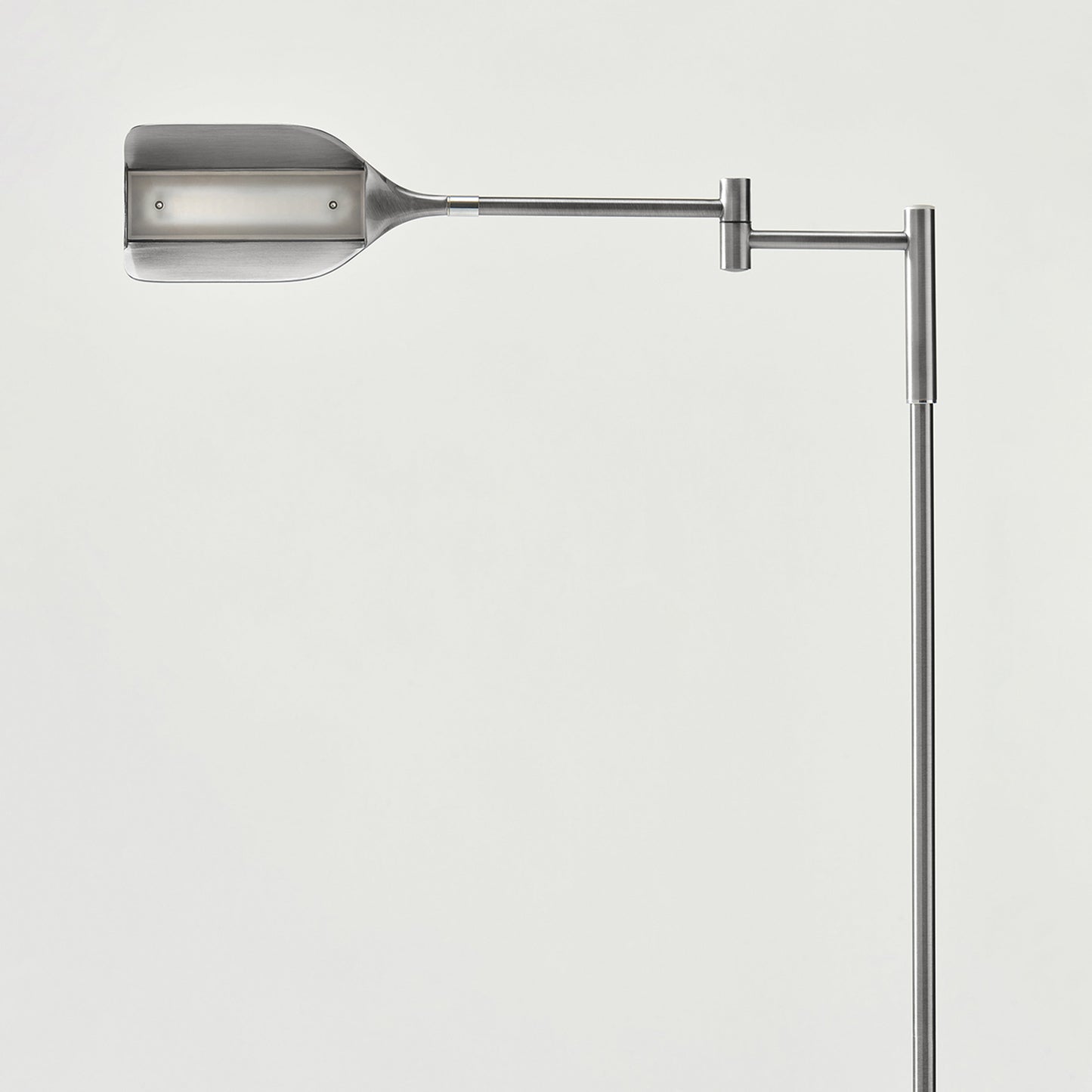 Brightech Leaf 53 in. Industrial 3-Way Dimming LED Floor Lamp with Brass Metal Empire Shade