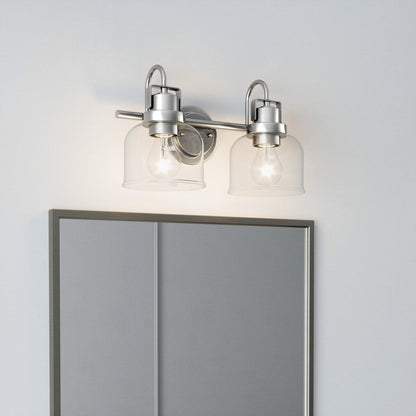 Brio Lighting Brighton Farmhouse 2-Light Dimmable Bathroom Vanity Light