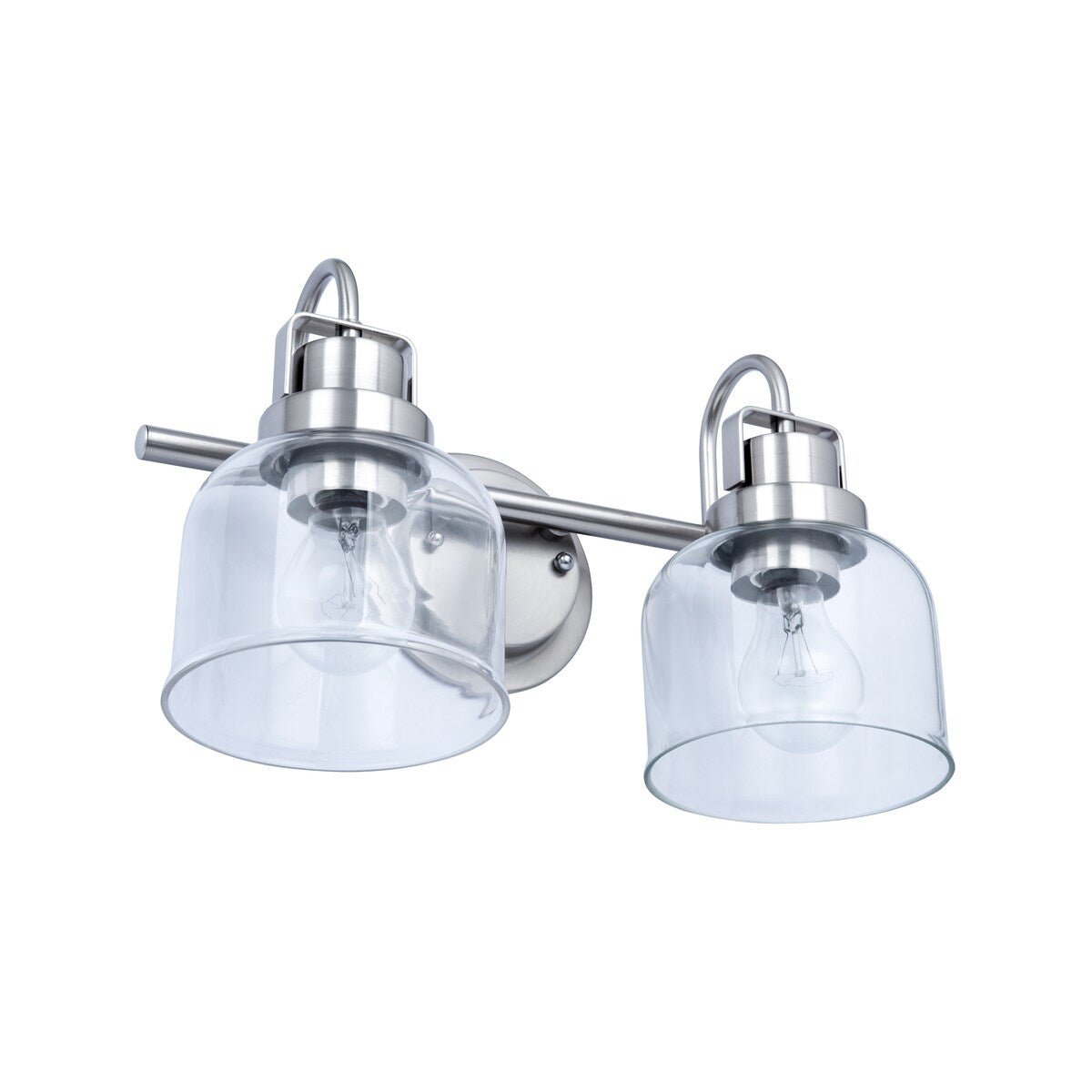 Brio Lighting Brighton Farmhouse 2-Light Dimmable Bathroom Vanity Light