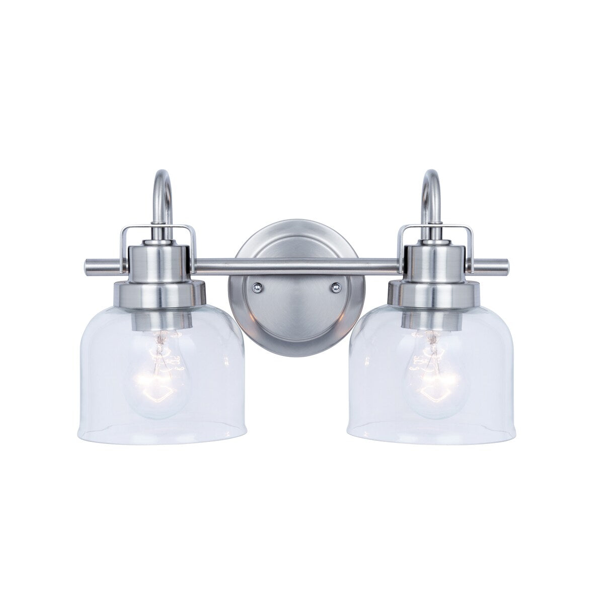 Brio Lighting Brighton Farmhouse 2-Light Dimmable Bathroom Vanity Light