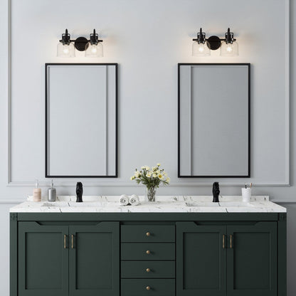 Brio Lighting Brighton Farmhouse 2-Light Dimmable Bathroom Vanity Light
