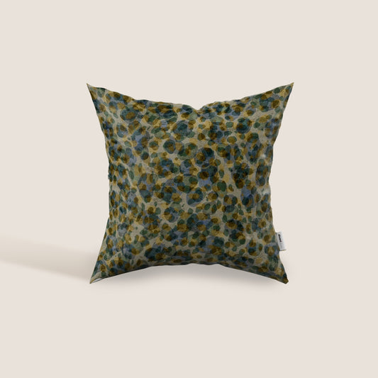 Brush cuscini disponibili in diversi colori realizzati in velluto Impermeabile verde