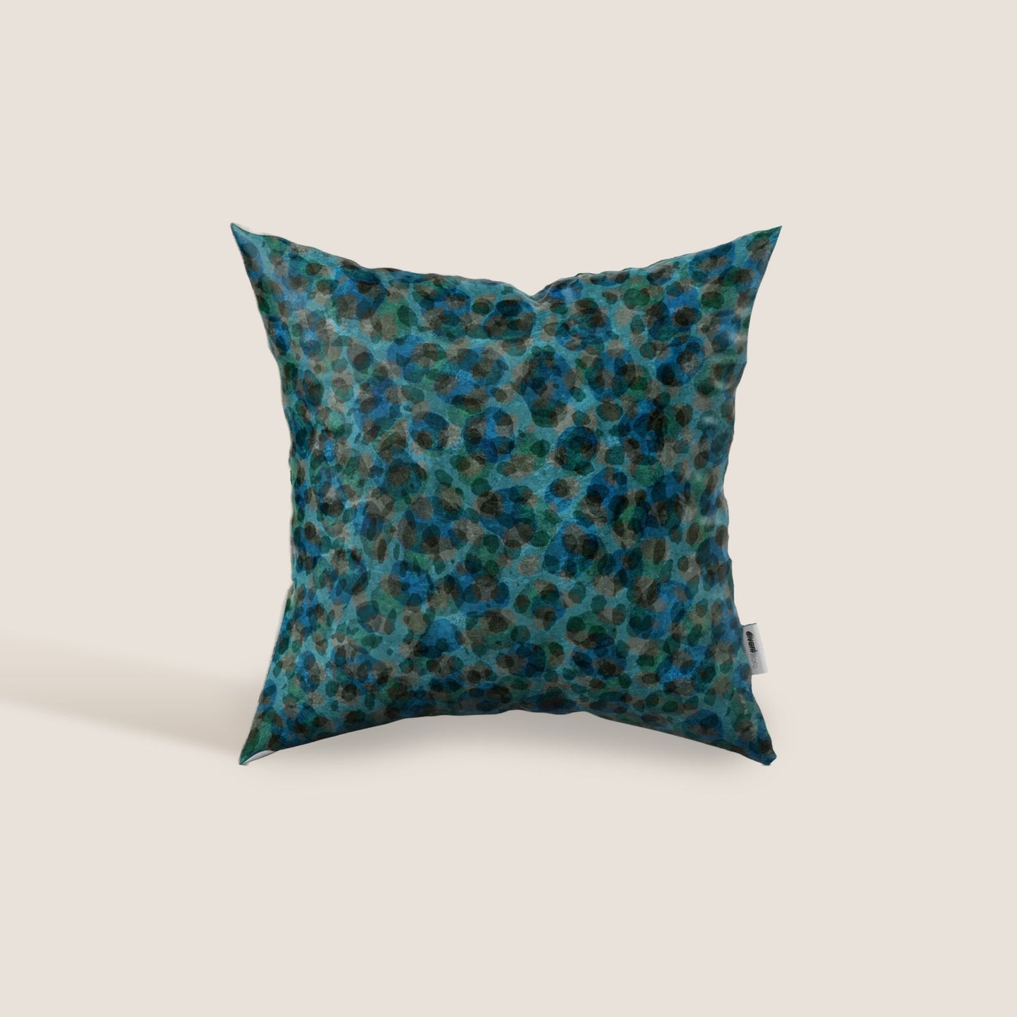 Brush cuscini disponibili in diversi colori realizzati in velluto Impermeabile verde acqua