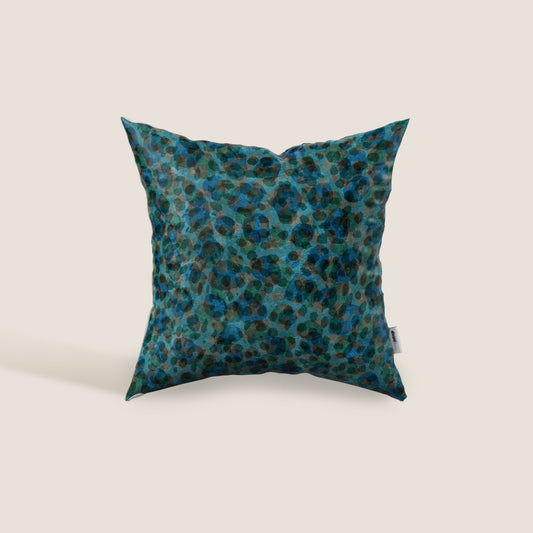 Brush cuscini disponibili in diversi colori realizzati in velluto Impermeabile verde acqua