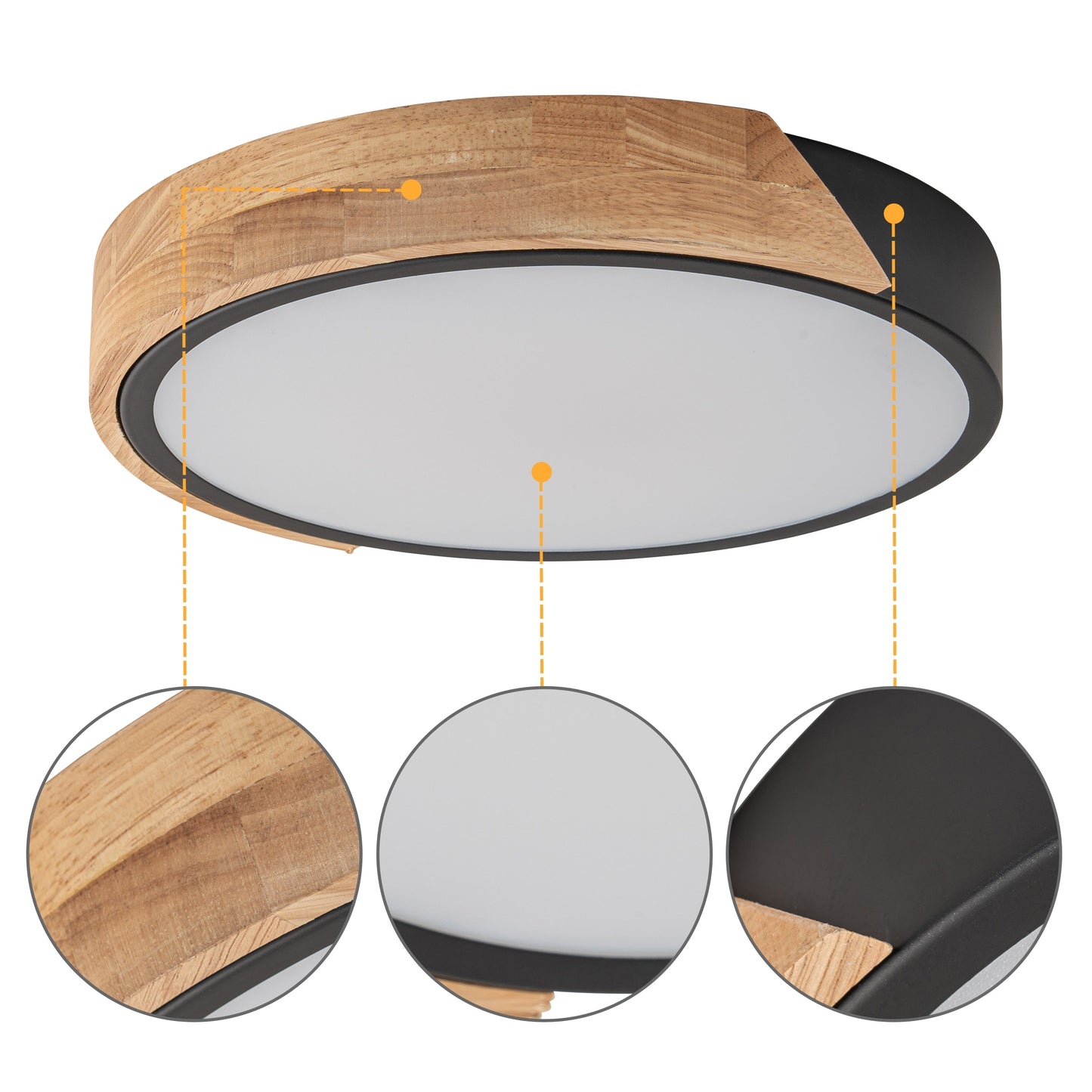 C Cattleya 5CCT Integrated LED Flush Mount Ceiling Light