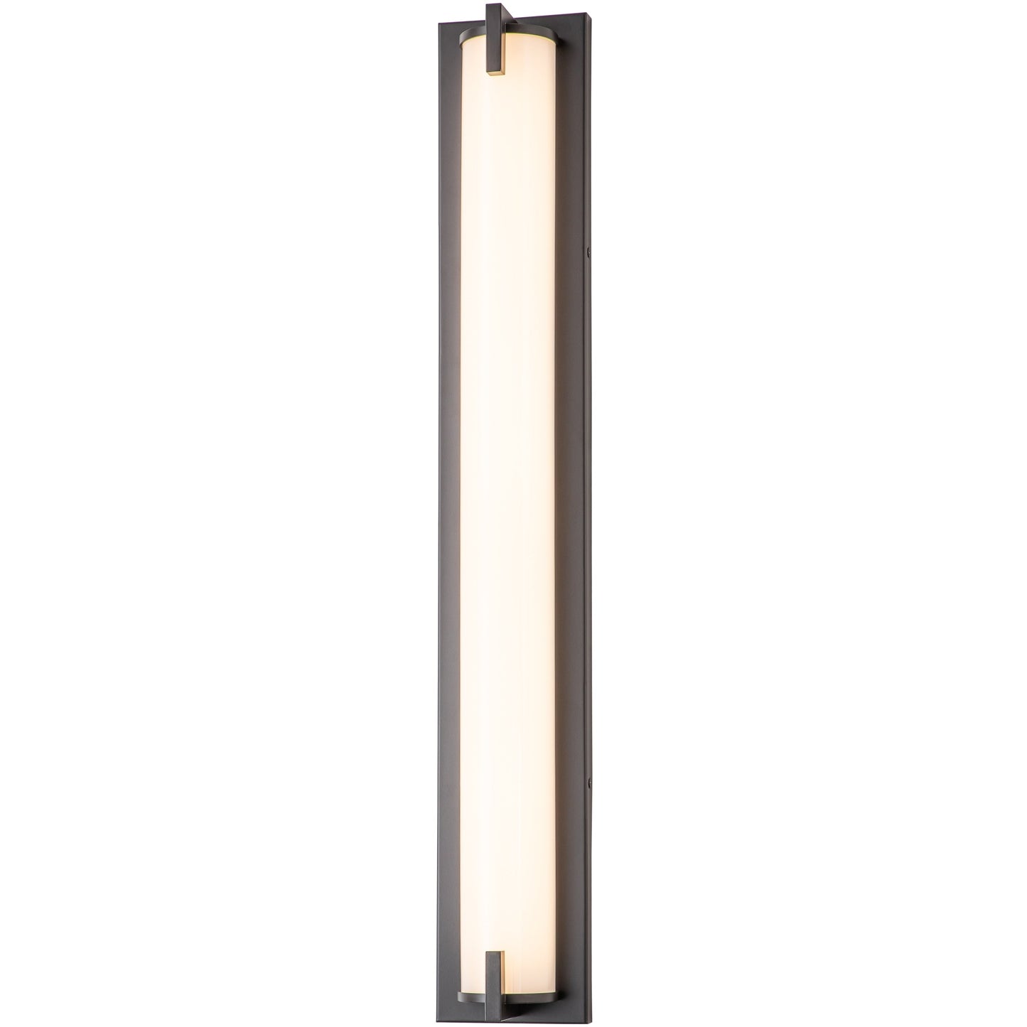C Cattleya Oil-rubbed Bronze Integrated LED Vanity Light Indoor Wall Sconce with Acrylic Shade - Oil-rubbed Bronze