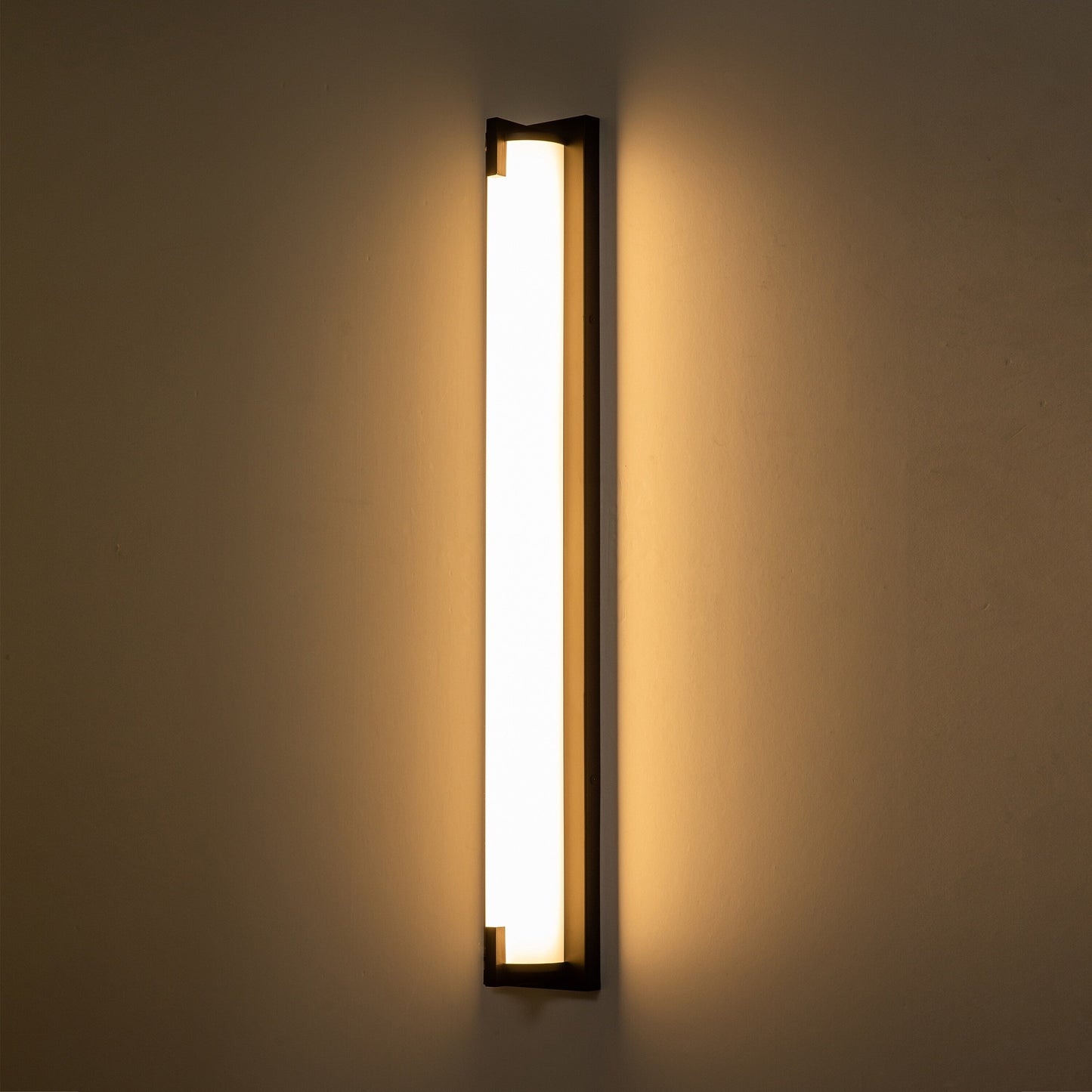 C Cattleya Oil-rubbed Bronze Integrated LED Vanity Light Indoor Wall Sconce with Acrylic Shade - Oil-rubbed Bronze