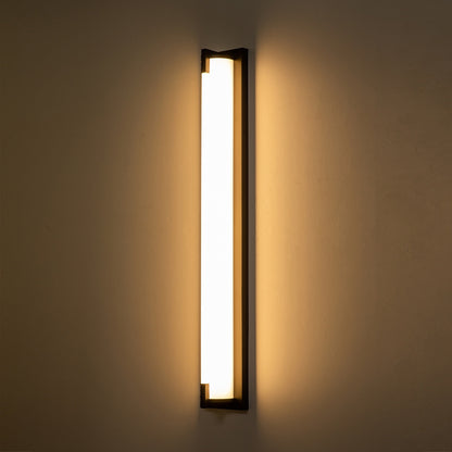 C Cattleya Oil-rubbed Bronze Integrated LED Vanity Light Indoor Wall Sconce with Acrylic Shade - Oil-rubbed Bronze