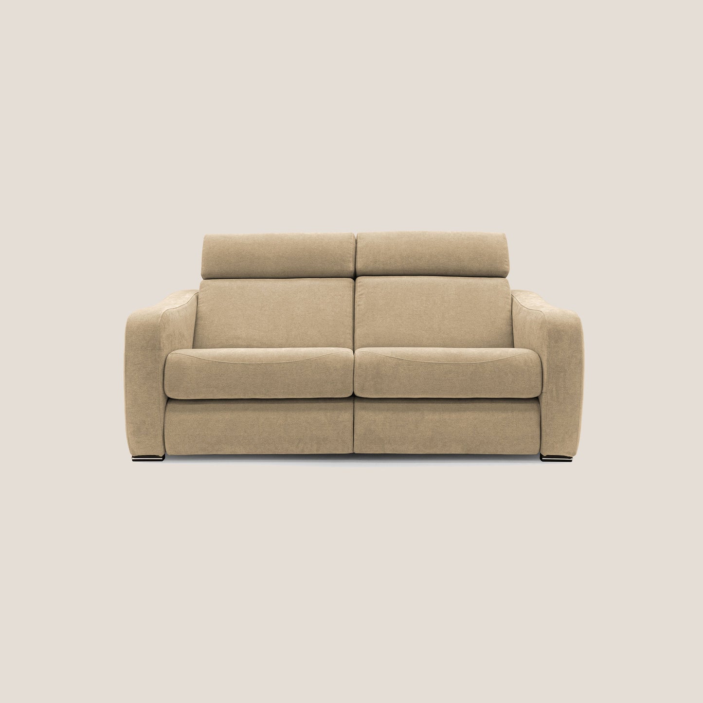 Gummy Divano con meccanismo relax elettrico beige