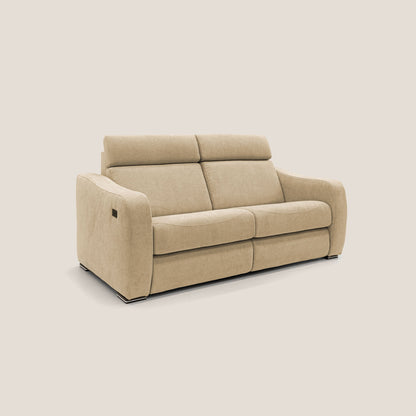 Gummy Divano con meccanismo relax elettrico beige